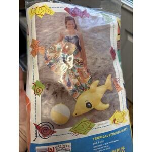 Intex kids lot of New Old Stock swim tube Float set and Intex beach ball